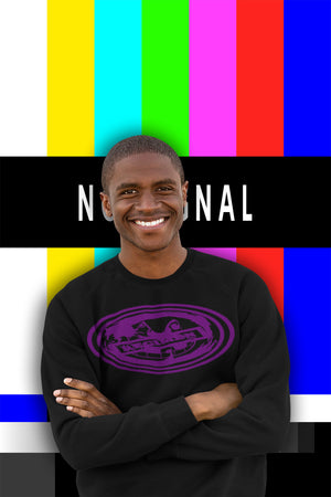 35.00 Purple Logo Crewneck freeshipping - Regimen