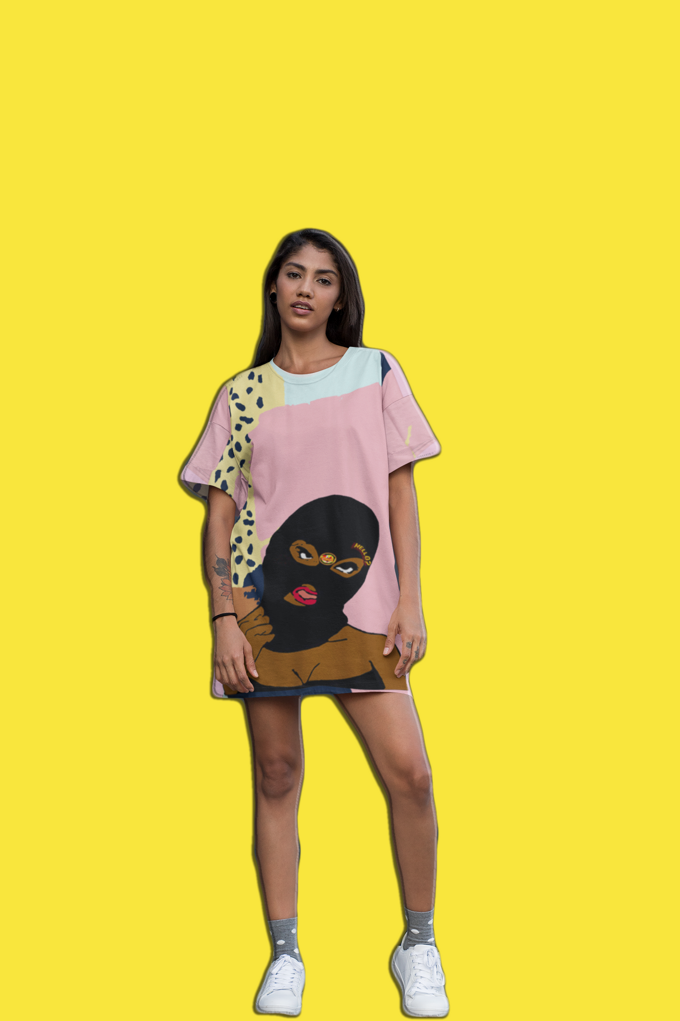 46.00 Queen T-shirt Dress freeshipping - Regimen