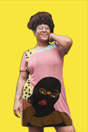 46.00 Queen T-shirt Dress freeshipping - Regimen