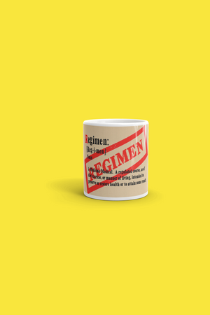 11.00 Regimen Mug freeshipping - Regimen