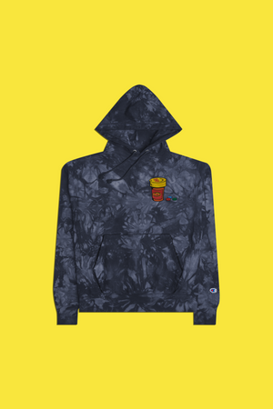 65.00 "The Cure" Unisex Champion tie-dye hoodie freeshipping - Regimen